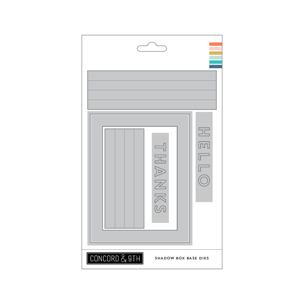 Concord & 9th - Shadow Box Die Set