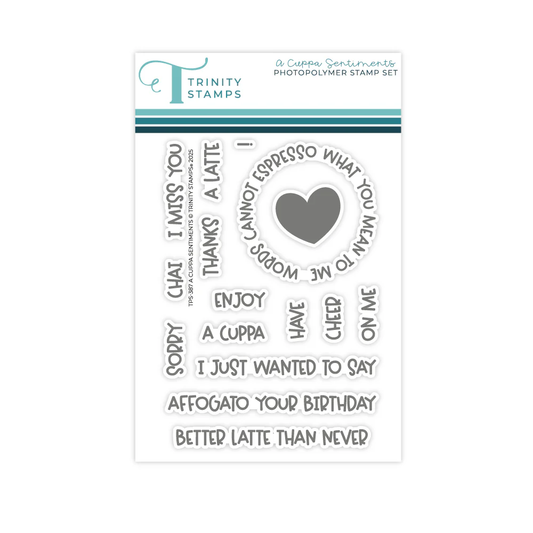 Trinity - A Cuppa Sentiments Stamp Set