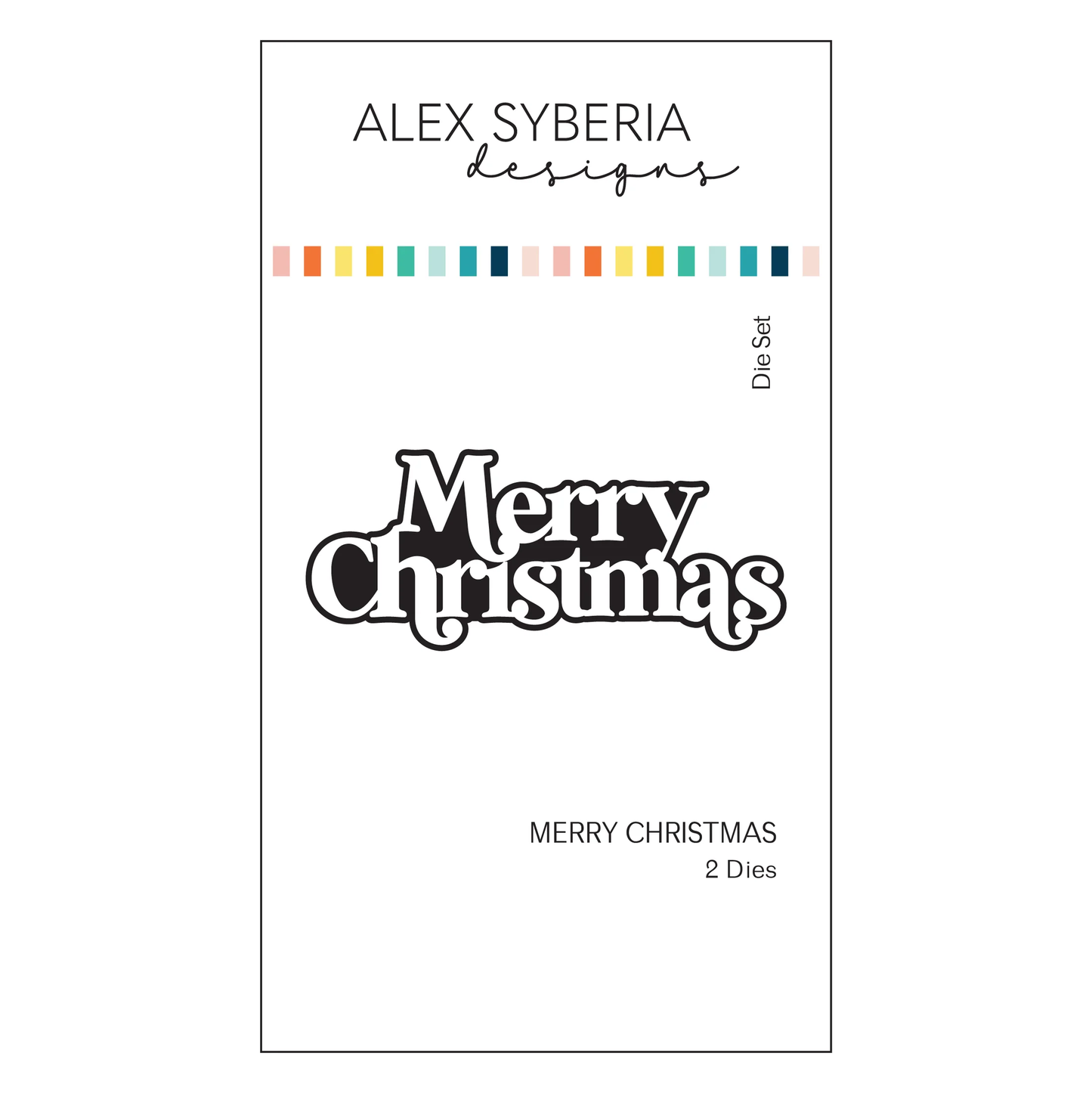 Alex Syberia - Merry Christmas Die Set