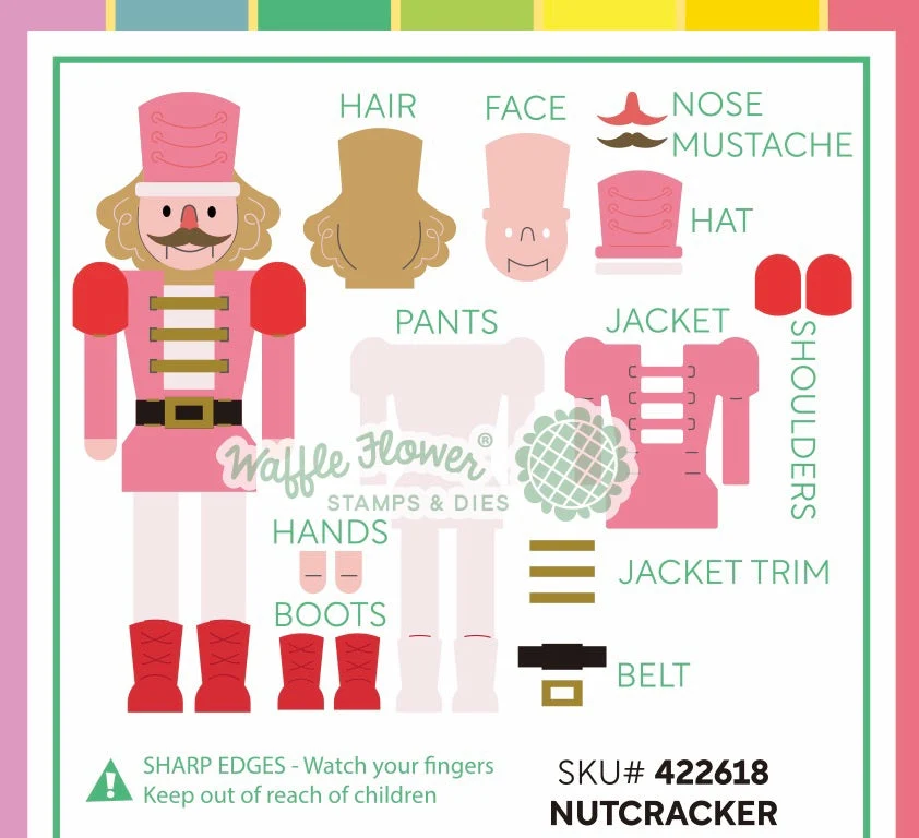 Waffle Flower - Nutcracker Die Set