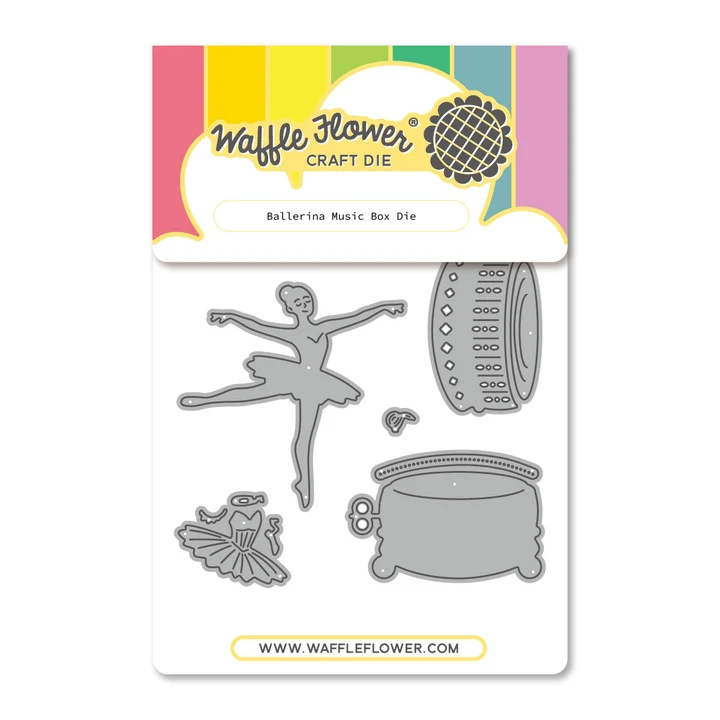 Waffle Flower - Ballerina Music Box Die Set
