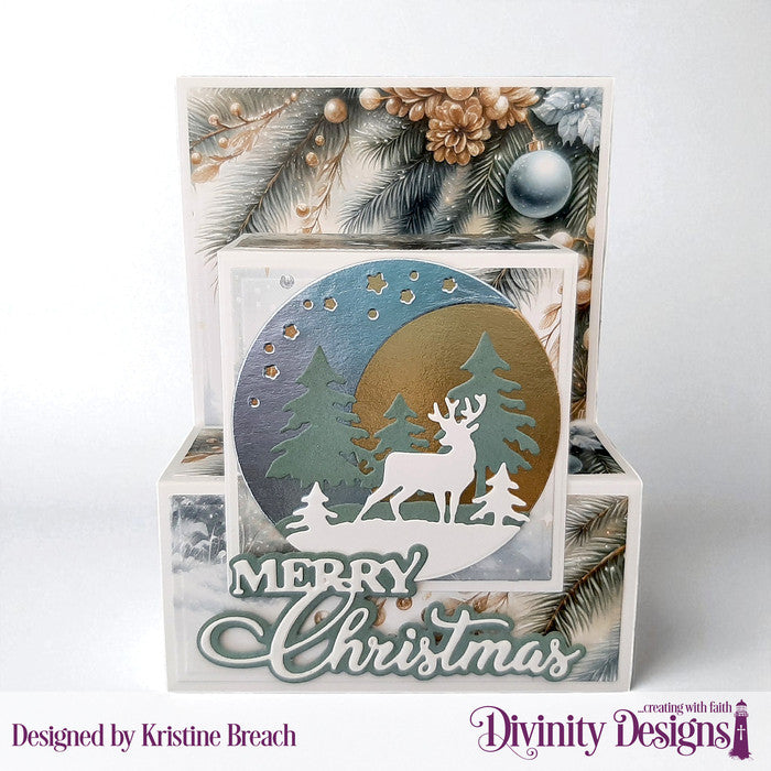 Divinity Designs - Merry Christmas & Layer Die Set