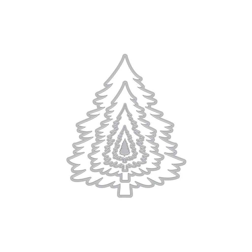Hero Arts - Infinity Dies - Fir Trees