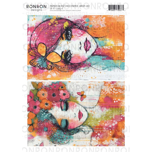 RonRon Designs - Rice Paper - Lively 4