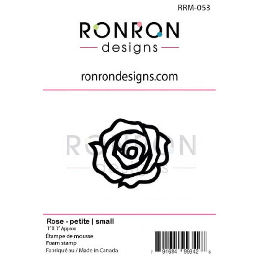 RonRon Designs - Foam Stamp - Rose: Small