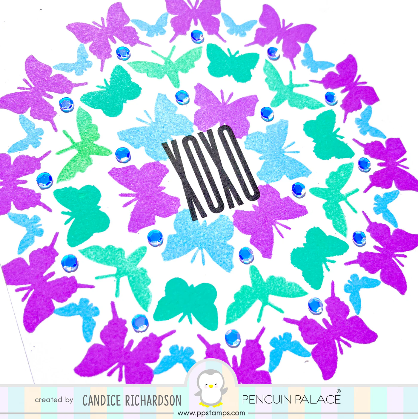 Sunbird Spark - Stencils 360 - Flutters Stencil Set