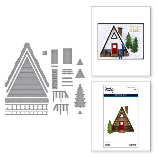 Spellbinders - Ski Lodge Die Set by Simon Hurley