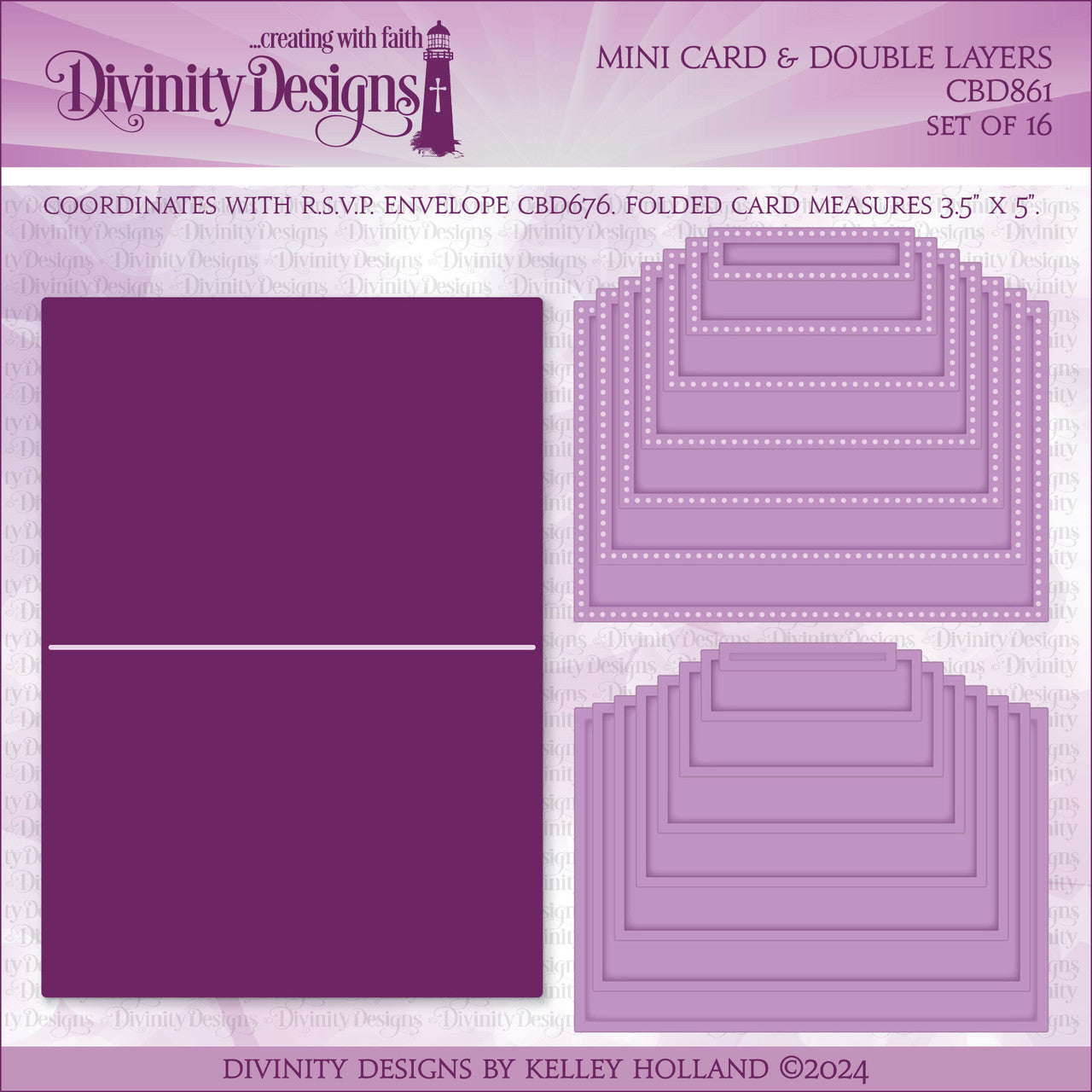 Divinity Designs - Mini Card & Double Layers Die Set