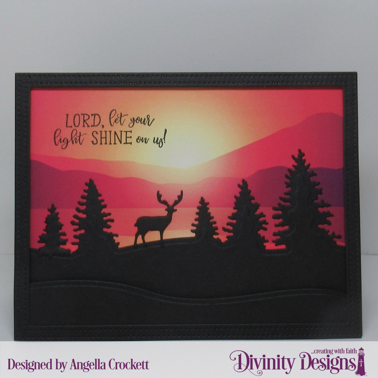 Divinity Designs - Tree & Hill Silhouettes Die Set