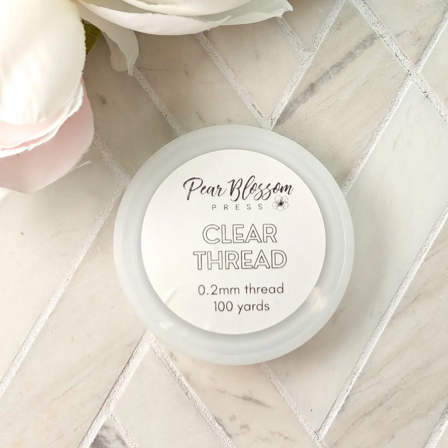 Pear Blossom - Clear Thread