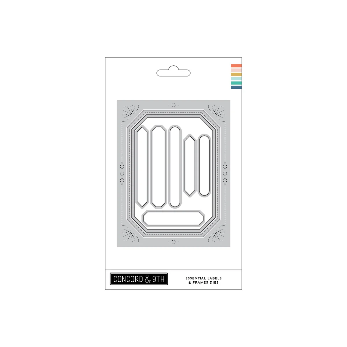 Concord & 9th - Essential Labels & Frames Die Set