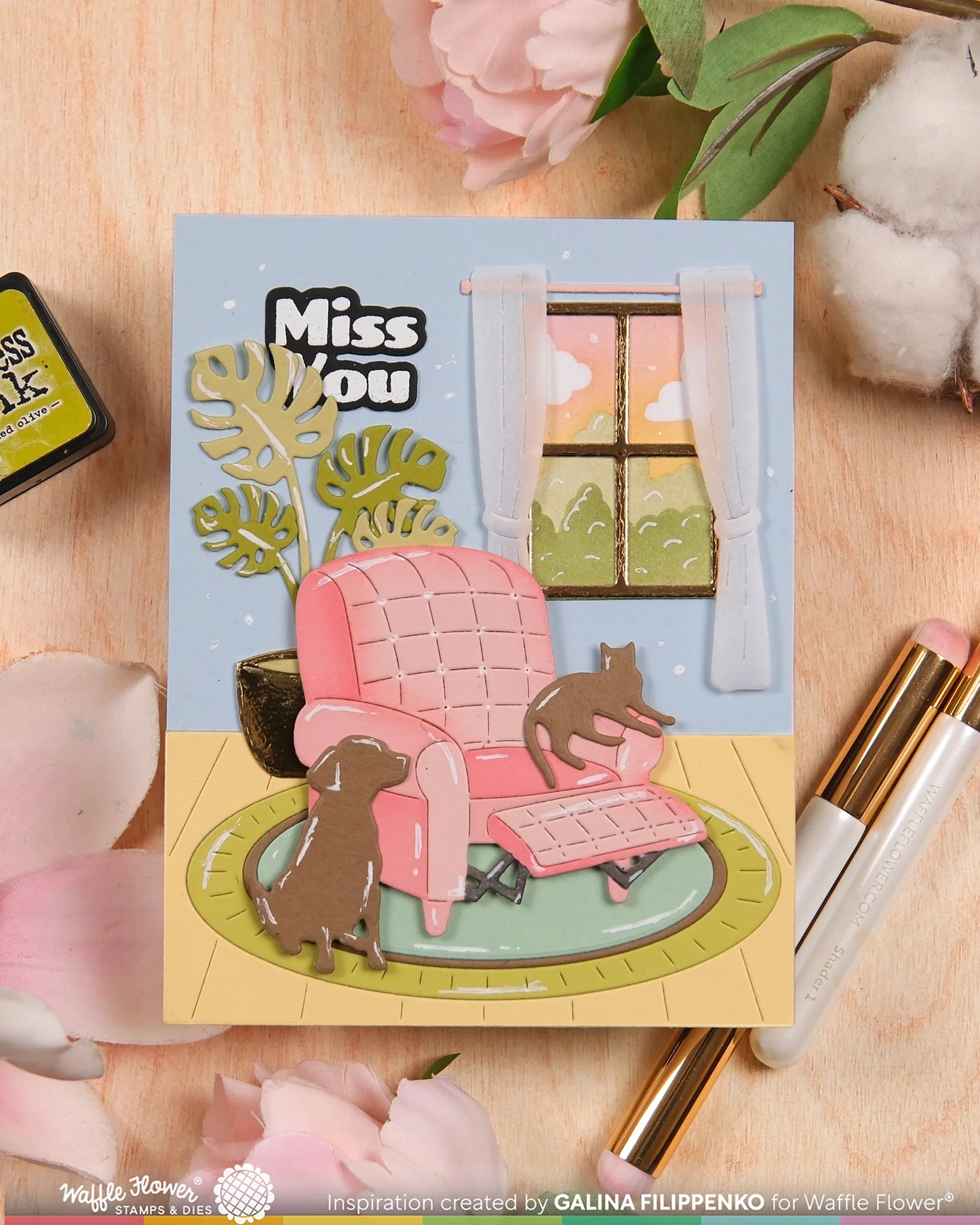 Waffle Flower - Simple Joy Sentiments Stamp & Die Bundle