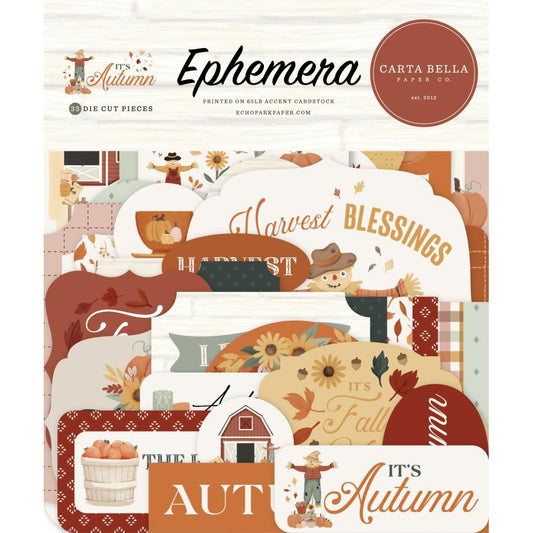 Carta Bella - It's Autumn - Ephemera