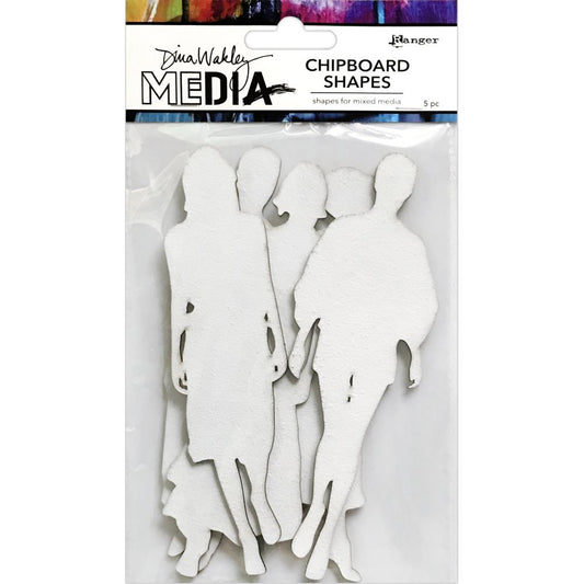 Dina Wakley - Media Chipboard Shapes - The Women