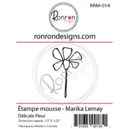 RonRon Designs - Foam Stamp - Delicate Flower
