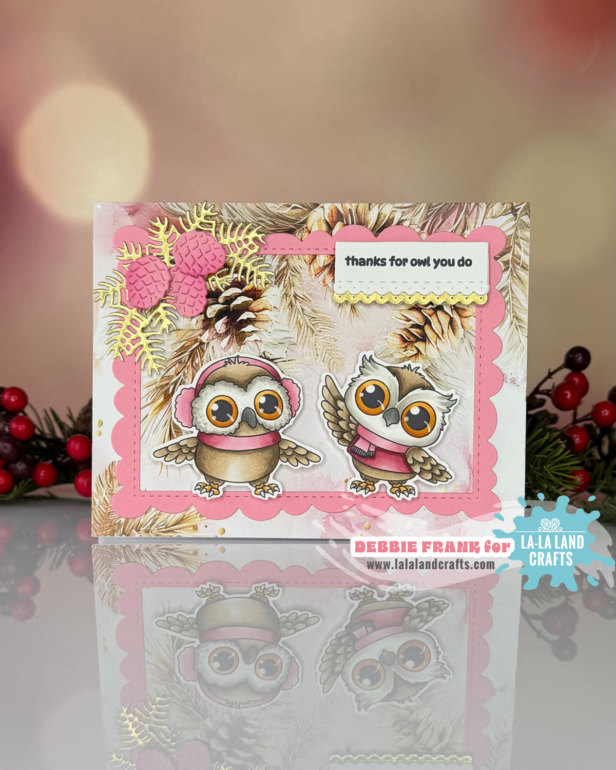 La-La Land Crafts - Real Hoot Stamp Set