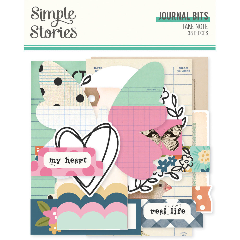 Simple Stories - Take Note - Journal Bits