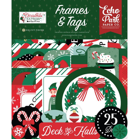 Echo Park - Christmas Express - Frames & Tags Ephemera