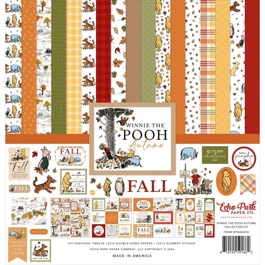 Echo Park - Winnie the Pooh Autumn - Collection Kit