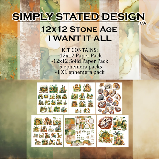 Simply Stated - Stone Age - I Want It All Bundle