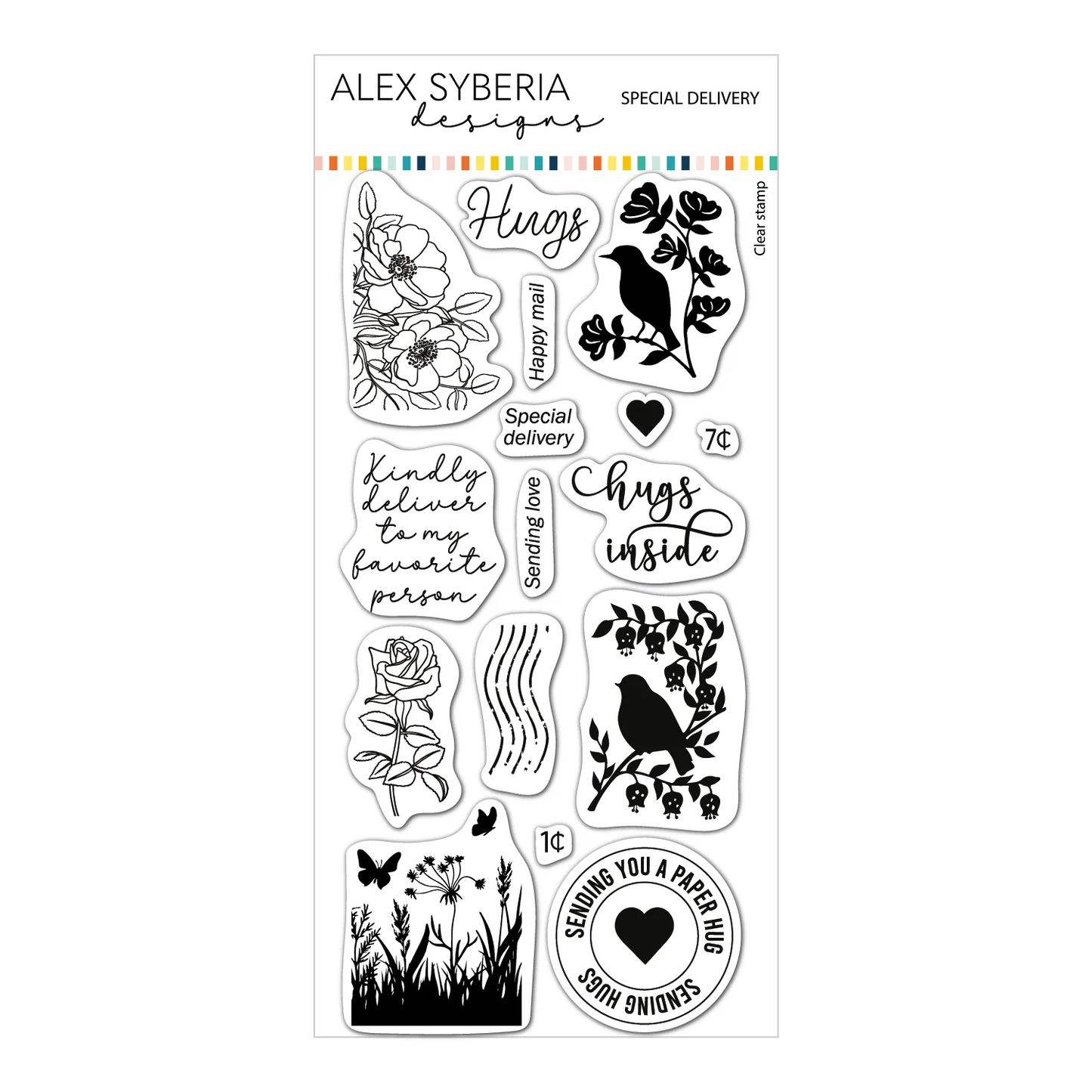 Alex Syberia - Special Delivery Stamp Set