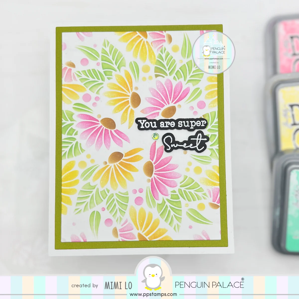 Sunbird Spark - Stencils 360 - Black-Eyed Susan Stencil