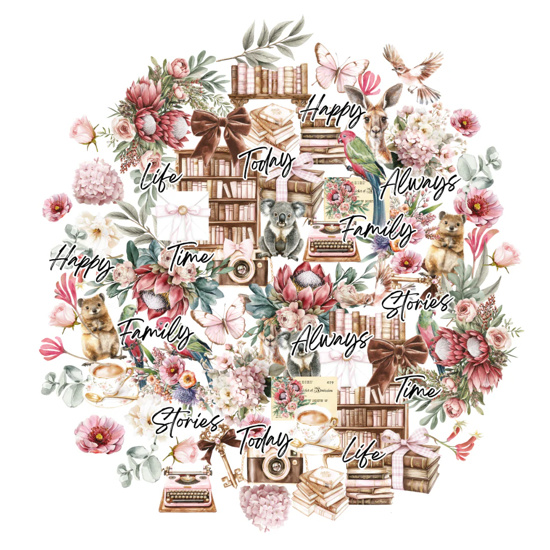 Uniquely Creative - Paperbark Blooms - Floral Creative Cuts