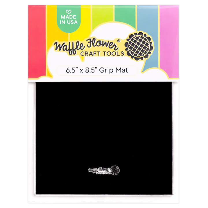 Waffle Flower - Grip Mat - Black: 6.5"x8.5"
