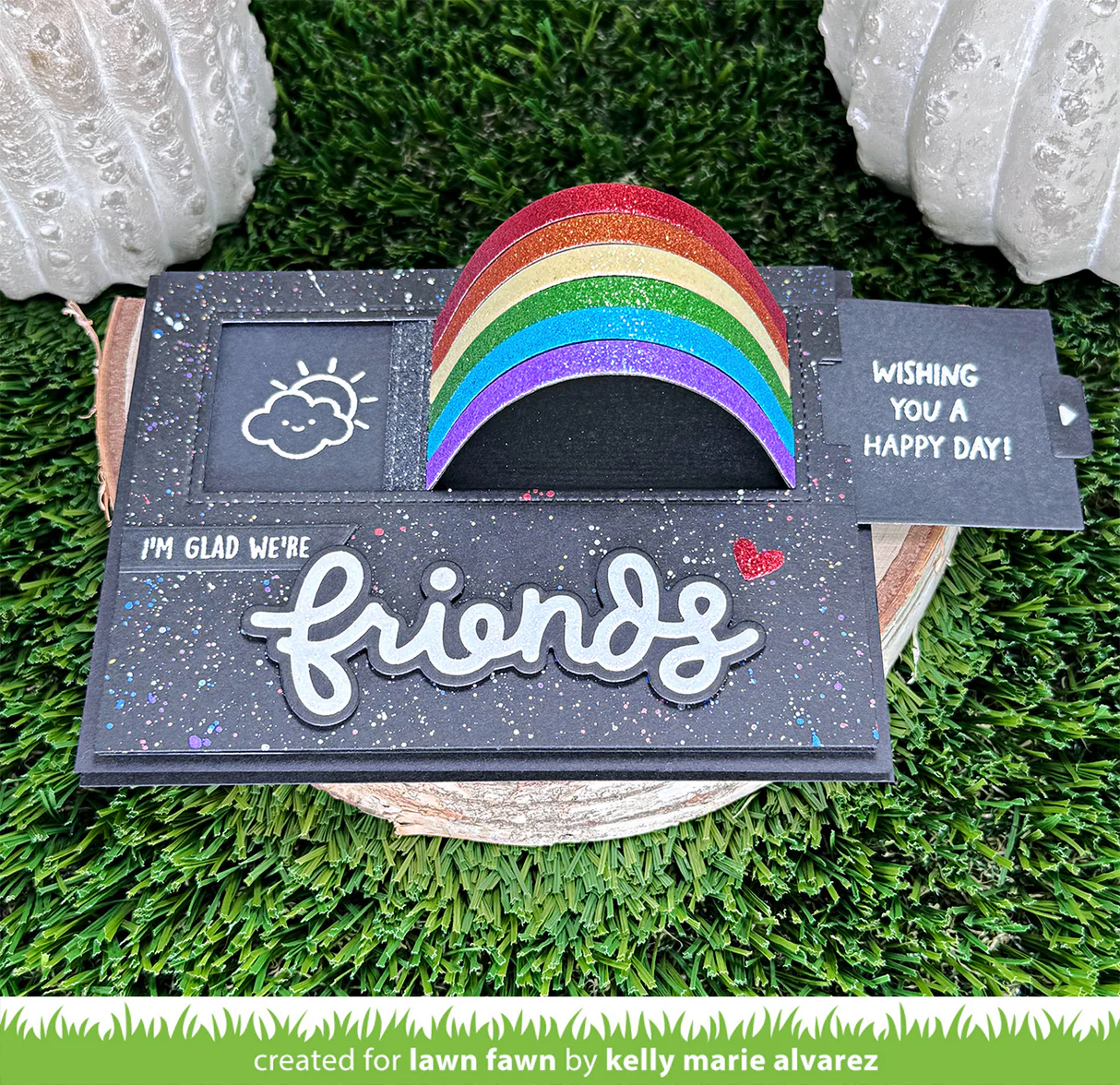 Lawn Fawn - Over The Rainbow Die Set