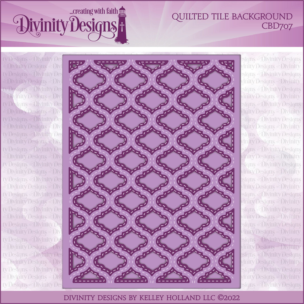 Divinity Designs - Quilted Tile Background Die