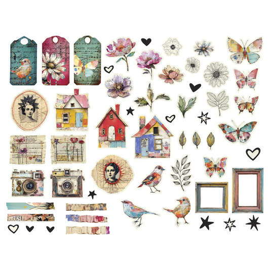 Spellbinders - Beautifully Imperfect - Die Cut Shapes