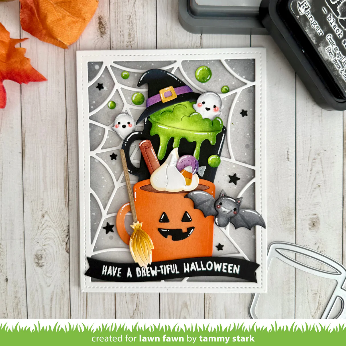 Lawn Fawn - Build-A-Drink Mug Add-On Die Set