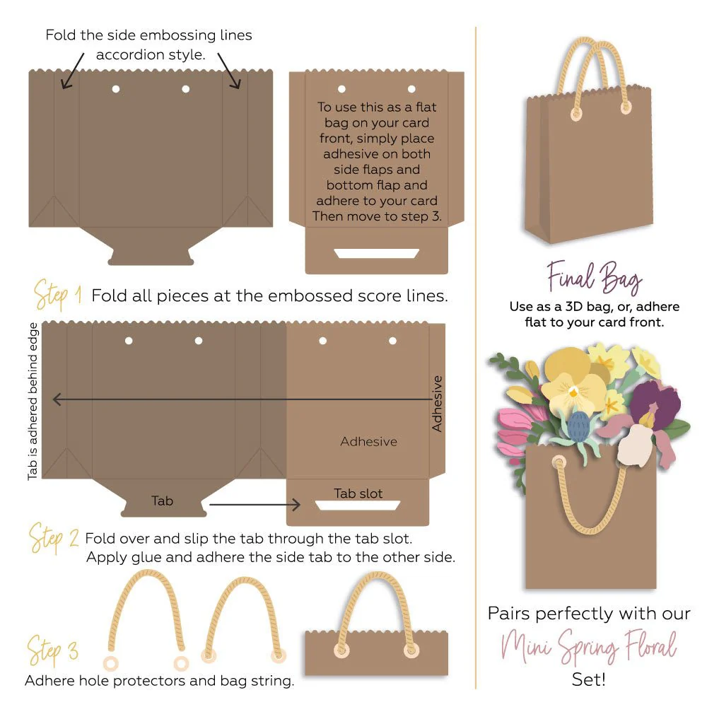 Honey Bee - Lovely Layers: 3D Pop-Up Bag