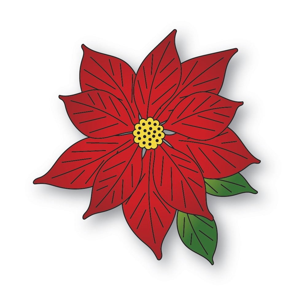 Memory Box - Brilliant Poinsettia Die Set