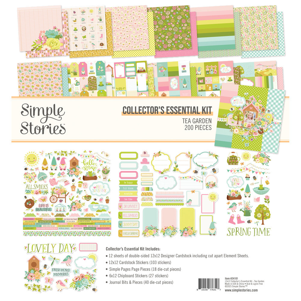 Simple Stories - Tea Garden - Collector's Essential Kit