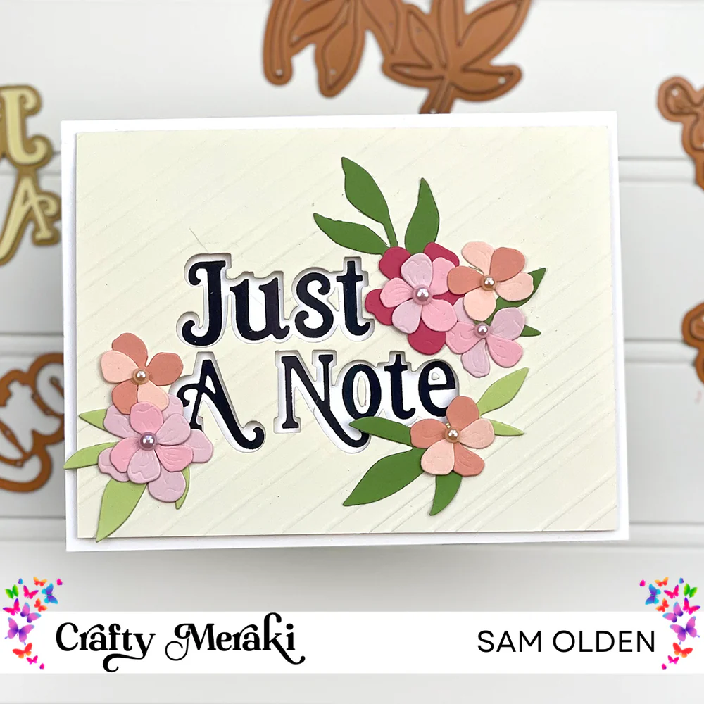 Crafty Meraki - Artisan Flora Wreath Die Set