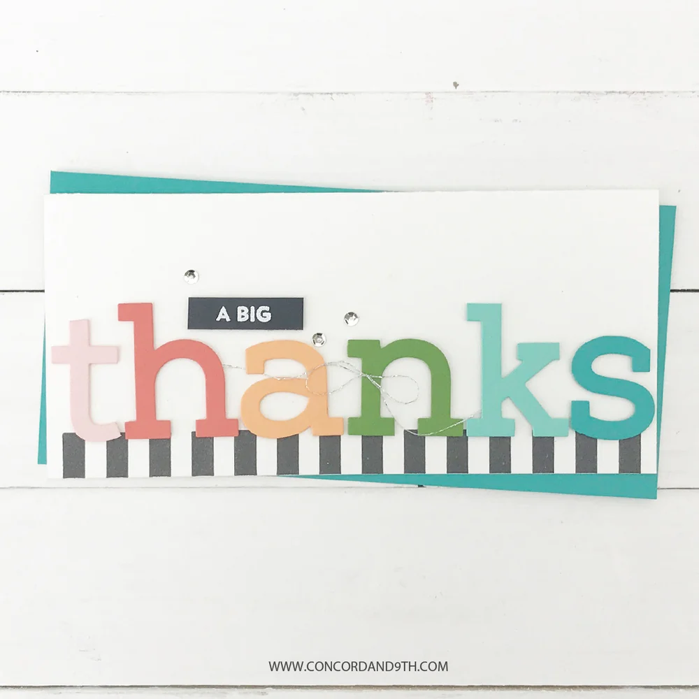 Concord & 9th - Big Thanks Die
