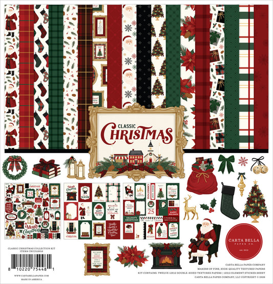Carta Bella - Classic Christmas - Collection Kit