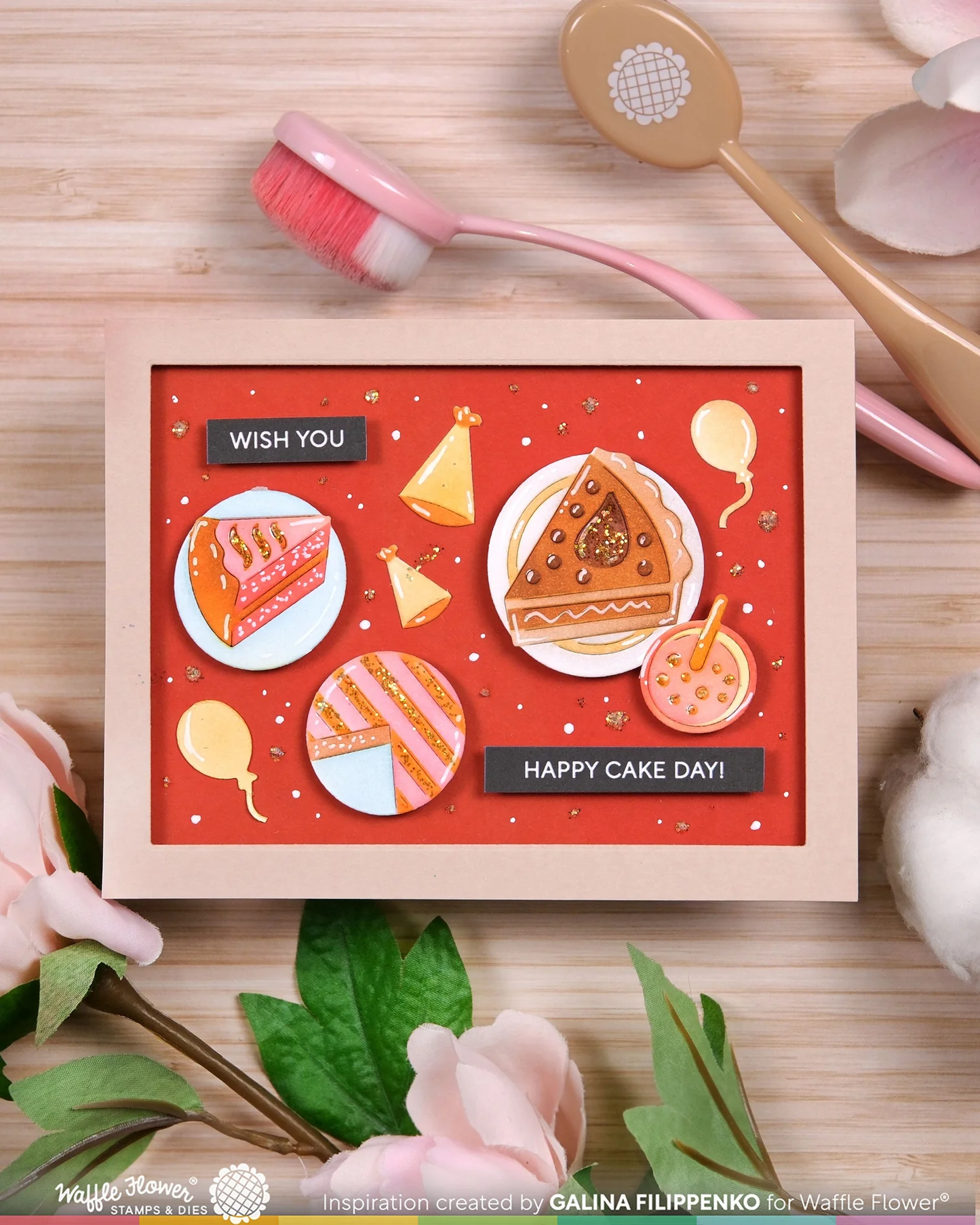 Waffle Flower - Subsentiments - Cake Time