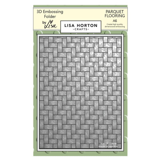 Lisa Horton - Parquet Flooring Embossing Folder