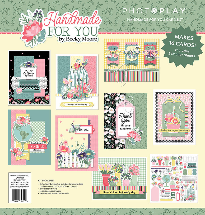 PhotoPlay - Handmade For You Card Kit