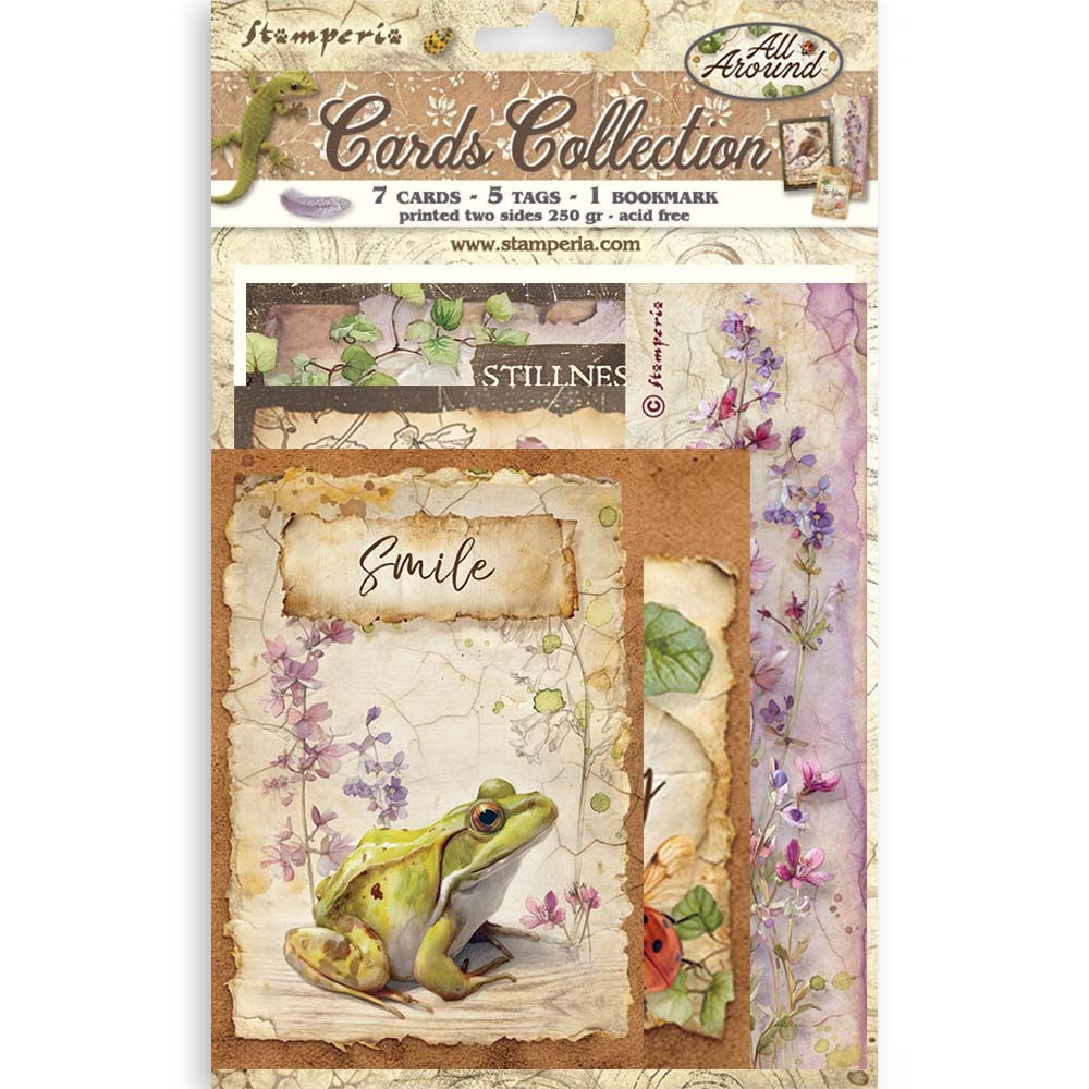 Stamperia - All Around - Cards Collection