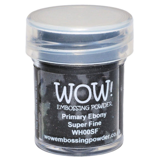 WOW! - Embossing Powder - Primary Ebony Superfine