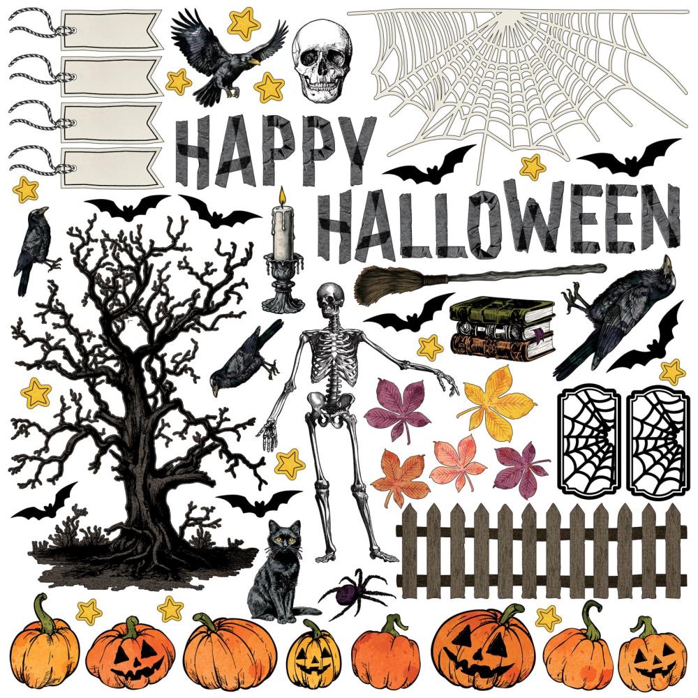 49 and Market - Curiosities In Willow Grove - Halloween Assortment Pack