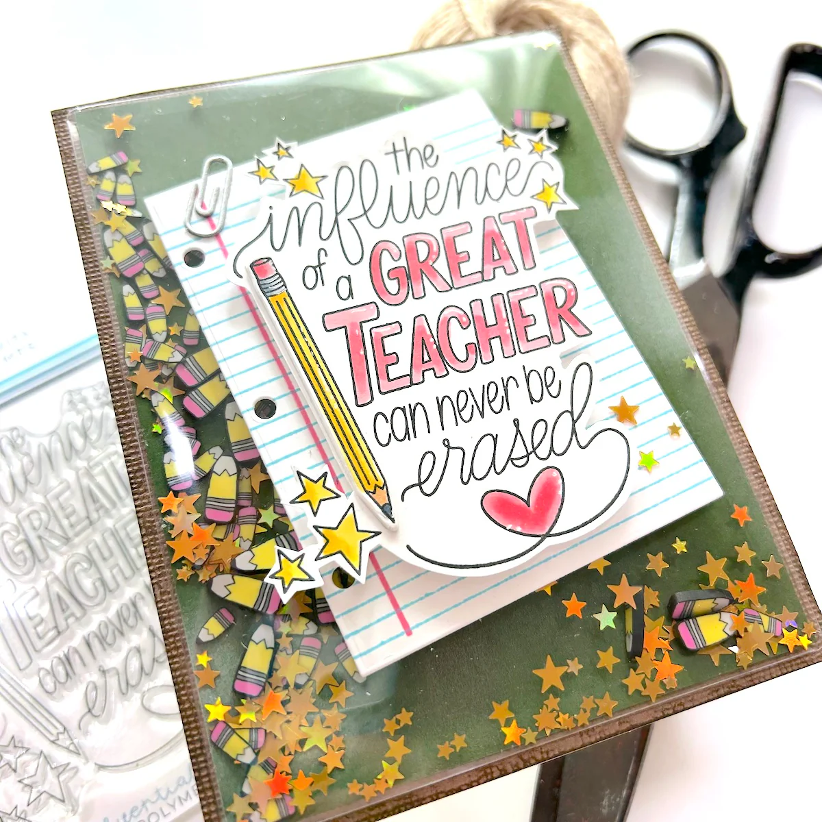 Trinity - Flat Shaker Pouches - Layer A2 Card