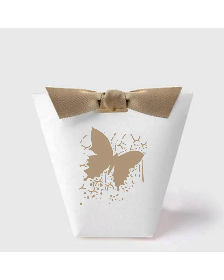 CrafTreat - Grunge Flowers and Butterflies Stencil