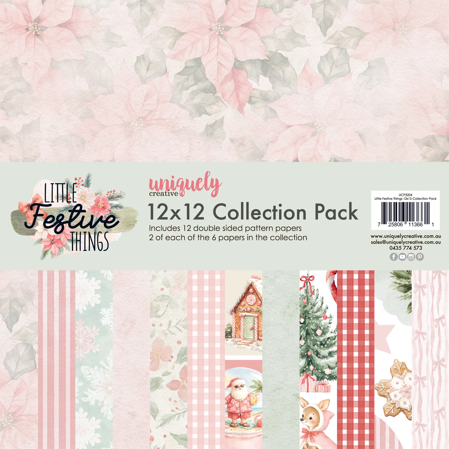 Uniquely Creative - Little Festive Things - Collection Pack