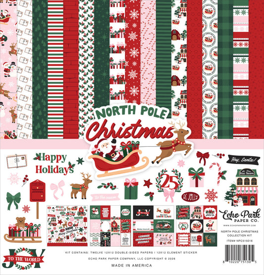 Echo Park - North Pole Chrismtas - Collection Kit
