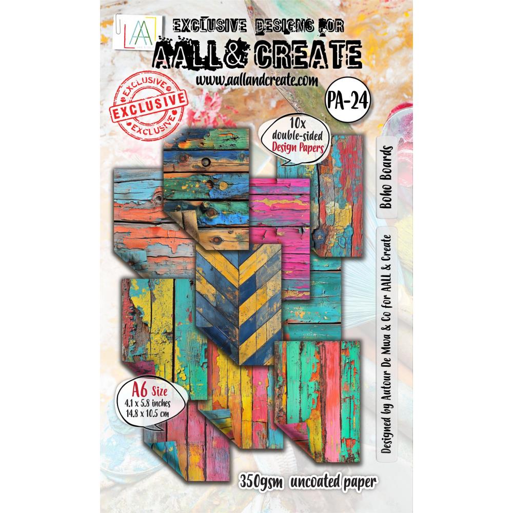 AALL & Create - Boho Boards Paper Pack