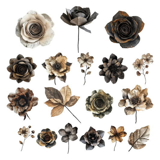 Simply Stated - Urban Grunge - Floral Ephemera